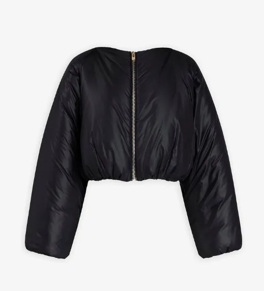 Alaïa Black Bomber Plie Jacket
